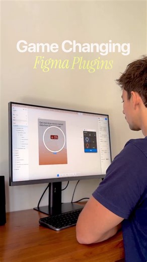 Adrien Ninet on Instagram: "👇🏼Comment “PLUGIN” and I’ll send you the links to all of them. 5 game-changing Figma plugins you’re probably not using ⚡️ From one-click style upgrades, realistic mockups, and full design systems - to premium icon libraries and instant zoom effects for presentations. These plugins save hours and instantly level up your designs. #figma #uidesign #designworkflow #designtools #productivity"