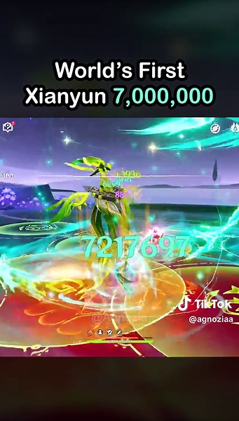 Xianyun 7M Nuke: Genshin Impact Showcase