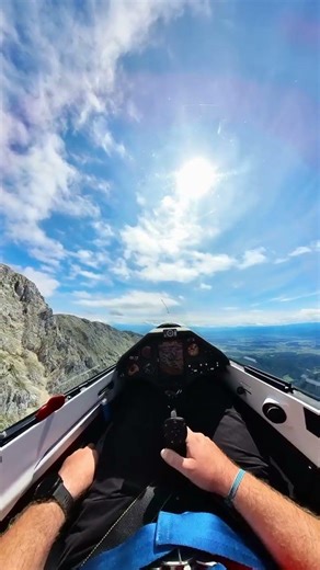 Mountain Gliding Cockpit View With Davide Giovanelli | First Person Sailplane Flight