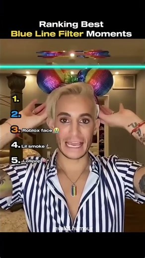 Blue line filter top moments 😂