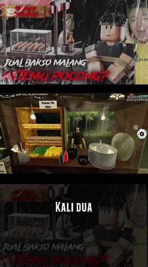 Simulasi Jual Bakso Paling Serem❗ Layani Pelanggan atau Jadi Tumbal❓#MABAR #gameroblox #games