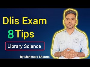 Dlis Exam Tips And Tricks || Dlis Exam strategy || Library Science By Mahendra Sharma
