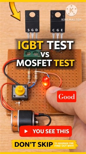 IGBT & MOSFET TESTER |Electronics Project