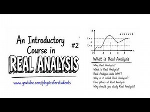Introduction to Real Analysis | Real Analysis Introduction | Real Analysis Lecture