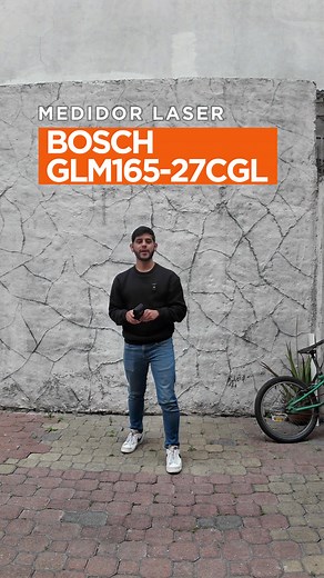 Tutorial Medidor Láser Bosch GLM 165-27GL