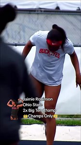 Jaimie Robinson of Ohio State #trackandfield #champsonlyseries #trackandfield2k23 #eastfirstround23 | P 0310-01
