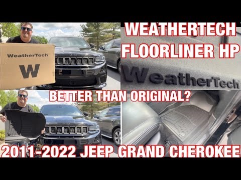 WEATHERTECH FLOORLINER HP for the 2011-2022 JEEP GRAND CHEROKEE WK2 Unboxing, Installation & Review😎