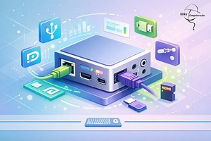 Kabelanschlüsse am Computer: Die wichtigsten Ports
