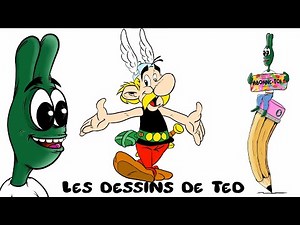COMMENT DESSINER ASTERIX / ASTERIX ET OBELIX / TUTO DESSIN