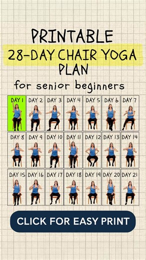 3.9K views · 12 reactions | My husband couldn't believe my transformation | Chair Yoga | Facebook