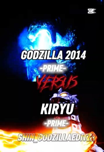 Godzilla (2014) vs Kiryu #battle #godzillafighting