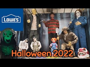 LOWE'S 2022 HALLOWEEN DECOR STORE WALKTHROUGH
