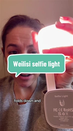 The viral ring light has a selfie light too?! This is from the brand that went viral for their ring lights… so you KNOW the lighting hits. It magnetizes to my phone — no setup, no bulky stand, and folds up nice and compact to take on the go. If you’re creating content in 2026 without good lighting… we need to talk. It’s linked in my TikTok shop. #selfielight #contentcreator #phonelight #magneticselfielight #beginnercontentcreators