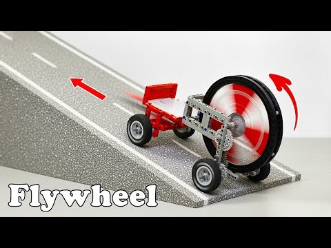 Testing LEGO Flywheel Car UP Steep Slope | Smart Lego