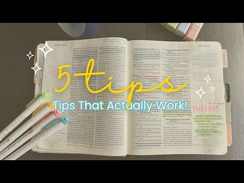 5 Bible Journaling Tips You’ll Actually Use
