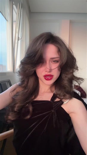 Do we like the red lips?