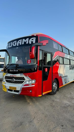 Sugama Tourist Introduces Ultra-Luxury Sleeper Bus Service from Bangalore to Sringeri The Sutlej S1800 Plus bus boasts a host of amenities designed to provide passengers with a comfortable and enjoyable journey. Equipped with 32 sleeper berths, travelers can relax and rest during the trip. [Popular Bus Operator Of Karnataka Sugama Tourist now introduces new bus to Sringeri from Bengaluru] | RJ Rajas