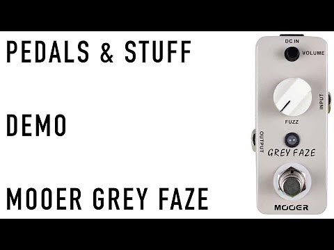 Mooer Grey Faze Fuzz demo