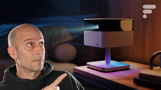 Ce vidéoprojecteur Ultra HD LED est compact, beau et propose un son très soigné : voici ce qu'on en pense