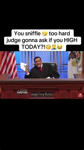 Judge Mathis Questions Friend's Sniffles with Humor