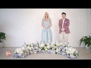 Easy & Affordable Wedding Ceremony Arch Tutorial on @LoveStoriesTV Episode 2 of Love in Bloom