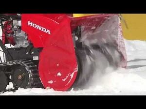 The Honda HSS928CTD Snowblower