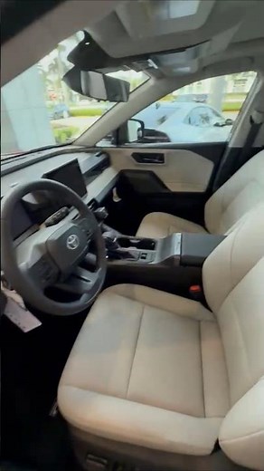 Toyota RAV4 2026- New Version full interior look view.