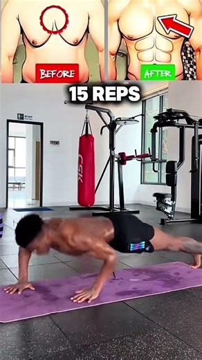 Chest & Triceps HIIT Workout 💪 Upper Body Burn#foryou #motivation #fitness #shorts #trending
