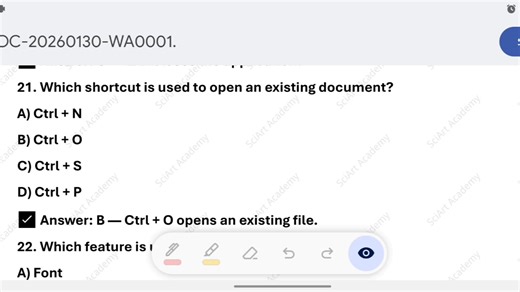 30 Most Important & Most Common Microsoft Word (Computer Science) MCQs for IBA (BPS 5 to 15) related jobs, ( with one-line explanations.) || SciArt Academy #MicrosoftWord #MSWord #ComputerScienceMCQs #CSMCQs #IBATestingService #IBAMCQ #IBAPreparation #BPS5to15 #GovernmentJobsPakistan #SindhJobs #JuniorClerk #DataEntryOperator #ComputerOperator #OfficeAutomation #ComputerBasicMCQs #ComputerTestPreparation #WordProcessing #TypingTest #ClerkJobs #ComputerKnowledge #ITMCQs #CompetitiveExamsPakistan 