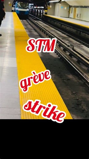 STM (Metro Bus) Strike from November 01- November 28. #montreal #grève #Update #metro #subway | Shipra's Felicidad