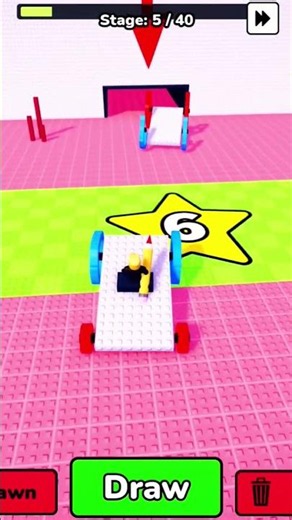 DRAW WHEEL TO ESCAPE (PART 03) #roblox #shorts #youtubeshorts