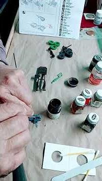 building the 1950 Mack fuel truck 1/48 painting the engine accessories part 13