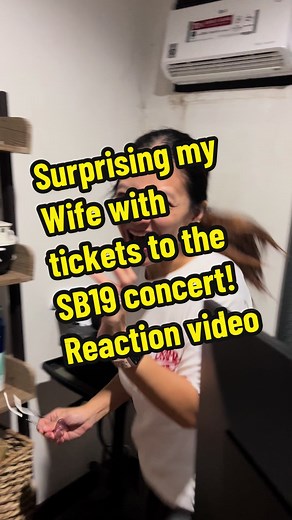 Surprising My Wife with Tickets to the SB19 Concert! Reaction Video