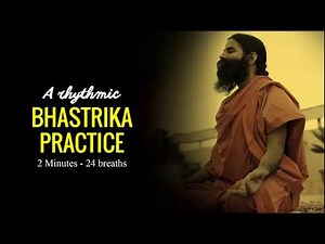 Rhythmic Music for Bhastrika Pranayam | Baba Ramdev | Deep Breathing Exercise