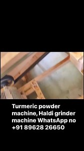 1K views | Turmeric powder machine, Haldi grinder machine WhatsApp no +91 89628 26650 | Punjab Engineering Corporation | Facebook