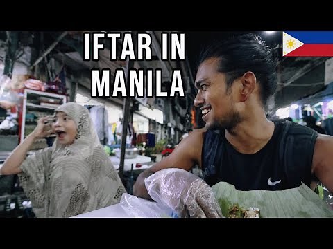 Iftar in Manila's Muslim Town - Philippines Vlog 🇵🇭