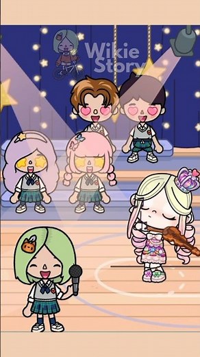 Violin 🎻 in Toca Boca life and Pazu Avatar world game #tocaboca #pazu #avatarworld