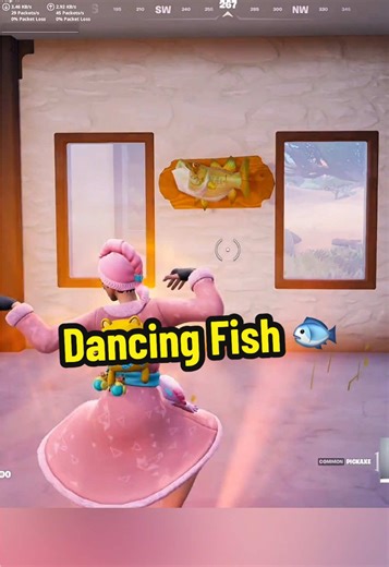 Everyone loves the dancing fish trophies right?!? I was so excited to find one that actually worked #fortnite #fortniteeasteregg #fortnitechapter7 #fortnitedancingfish #fortnitetipsandtricks