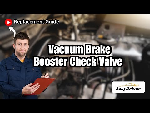 Replacing Vacuum Brake Booster Check Valve: Simple Guide