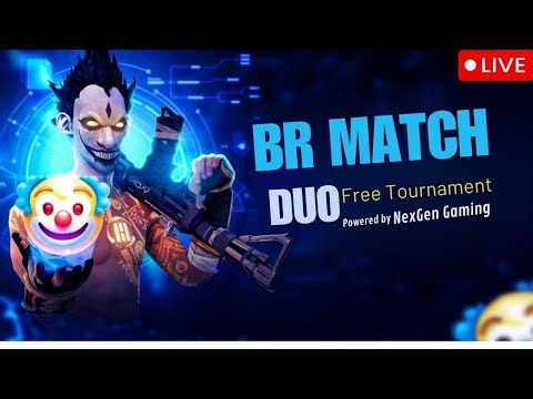 🔥 BR DUO TOURNAMENT LIVE | Free Entry Match | NexGen Gaming 🎮