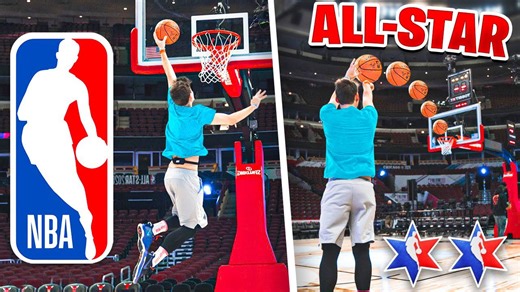 HOOPING AT OFFICIAL NBA ALL STAR WEEKEND EXCLUSIVE!!!