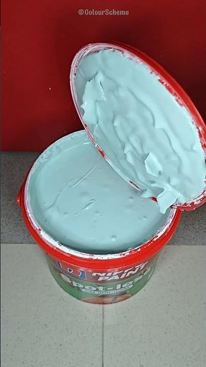 Let's Color Mixing, Making Mint Green Paint #colors #machine #paint