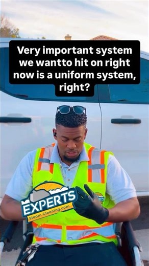 How we use uniforms to close more deals with ‪@expertsSteamCleaning‬ CEO ‪@JamesEliteLove‬