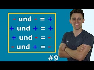 Vorzeichen beim Addieren und Subtrahieren | Die vier verschiedenen Varianten einfach erklärt | #9