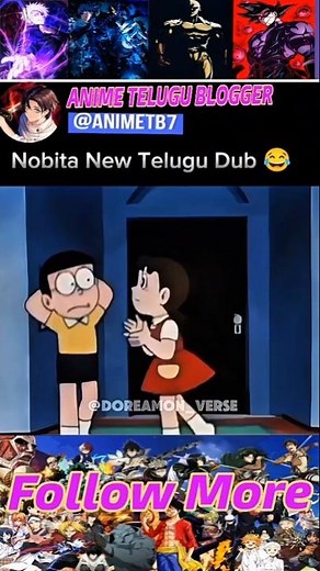 Nobita New Telugu Dubbed Pure Comedy 😂 | #ytshorts #telugu Doreamon Shorts