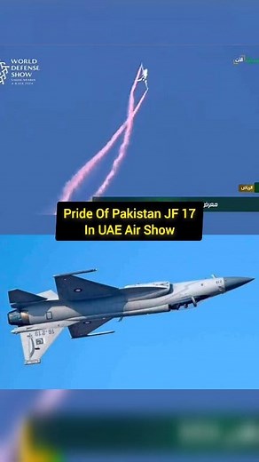 184K views · 16K reactions | Pride Of Pakistan JF 17 Thunder UAE Air Show man perform Karta Hwa #JF17Thunder | Naran Valley ناران ویلی | Facebook