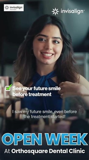 Invisalign Open Week at Orthosquare | Free Consultation & 3D Scan | Offer till 14th December