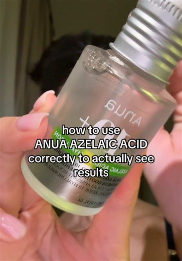 “Anua azelaic acid is a waste of money” it’s actually an amazing serum which if used correctly it will give you the most insane skin and treat your breakouts overnight #azelaicacid #anuaazelaicacid #skincaretips #anua #breakouts