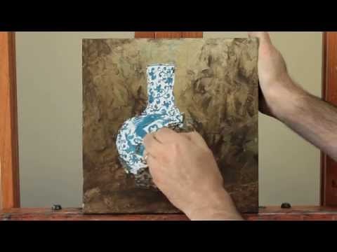 Taking it Off - using masking fluid with acrylics