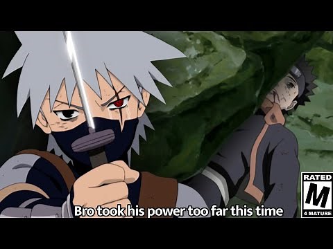 When Kakashi ROBBED Obito of his Sharingan on his first FAILED Jonin mission